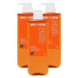 Mise-en-scène Perfect Original Serum Shampoo, 680ml, 3 pcs / 미쟝센 퍼펙트 오리지널 세럼 샴푸, 680ml, 3개
