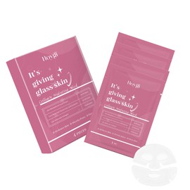 4Pack Hydrating Collagen Face Mask for Anti-Aging & Moisturizing – Firming, Brightening, and Wrinkle Reduction Sheet Mask for Youthful, Radiant Skin, Bio-Collagen Facial Mask for All Skin Types