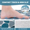 Square Shower Mat Non Slip: 24 x 24 Inch Shower