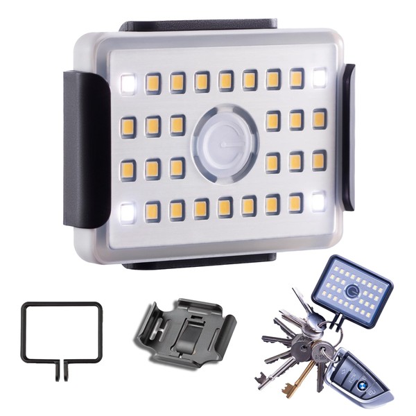 Glowstone Ultra-Compact Powerful Versatile Flashlight Worklight. 900 lm, 75g, IP69K