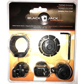 Blackjack Global Mount Firefighter Helmet Flashlight System GM004/FireCam