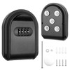 COITEK Magnetic Key Holder with Lock, Magnet Key Lock Box