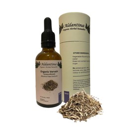Organic Vervain Tincture Alcohol-Free Liquid Extract, Organic Vervain (Verbena) (50ml)