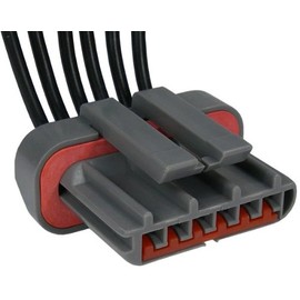 Pico 5703PT 1981-1991 Ford Electronic Module E.E.C. IV Ignition Six Lead Wiring Pigtail - Gray (E5ZZ-12A209A)