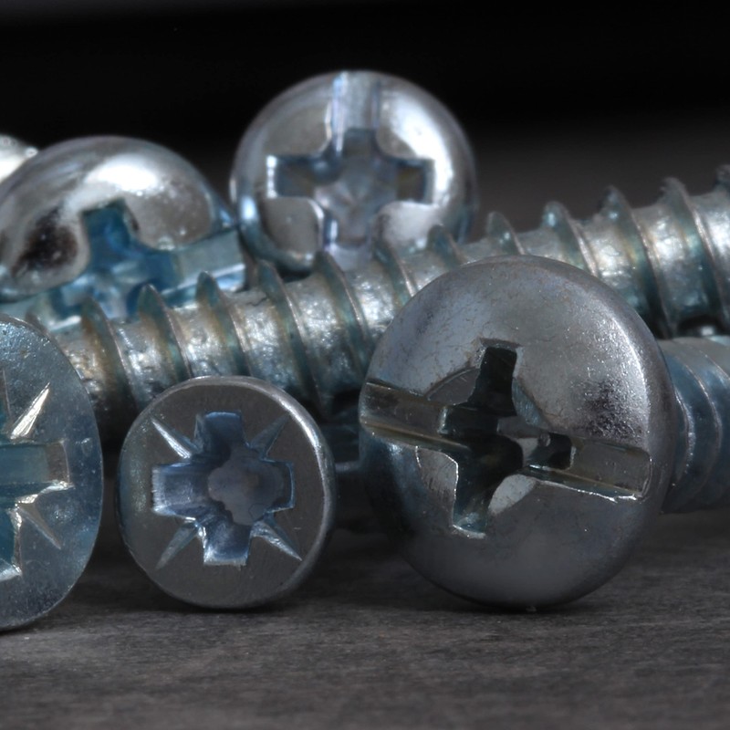 Wood and Sheet Metal Screws Assortment 550 Pieces Assorted Steel