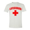 Lifeguard Shirt, Unisex Uniform Costume Shirts for Men Women White