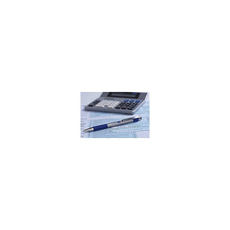 F-301® Retractable Ballpoint Pen, 0.7mm Fine Point, Stainless Steel, Black