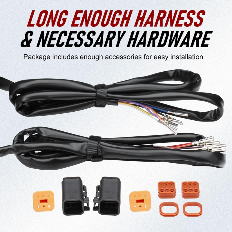Switch Control & Extension Cable Wire Kit for 1996-2006 Harley