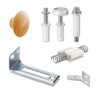Bifold Door Hardware Repair Kit for One 2-Panel Set of