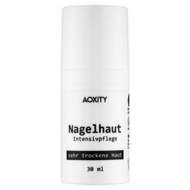 AOXITY Nagelhaut Intensivpflege - 30 ml - im hygienischen Vakuum-Pumpspender - 100% Naturkosmetik