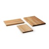 Continenta Chopping Board Oak 24 x 16 x 1.2 cm