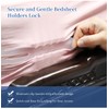 4PCS Bed Sheet Holder with Lock Strips, Heavy Duty Bed