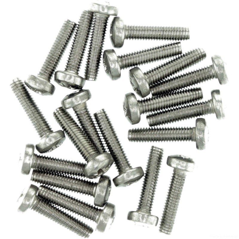 M2.5 (2.5mm x 4mm) Pozi Pan Thread Rolling Screw -