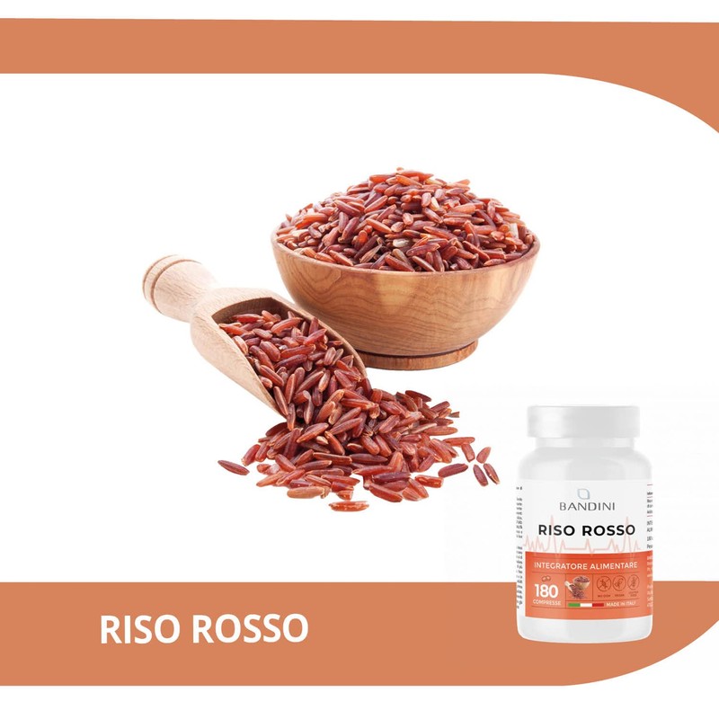 Bandini® Red Rice 180 Tablets - Red Fermented Rice Supplement