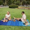 AISPARKY Pocket Beach Blanket Waterproof Sandproof Compact Picnic Mat with