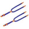 uxcell 2Pcs G1/2" Thread Flexible Water Oil Coolant Pipe Hose,