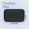 Universal Car Center Console Cushion Pad 19x31cm, Waterproof PU Leather