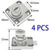 4 PCS Draw Cam Locks with Keys for File Cabinet
