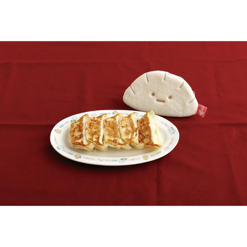 San-X Sumikko Gurashi "Anytime Ramen Miscellaneous" Dumpling Plush Pouch CA58902
