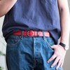 TAVARAT Belt Loop, Men's, Leather, Genuine Leather, Made in Japan,