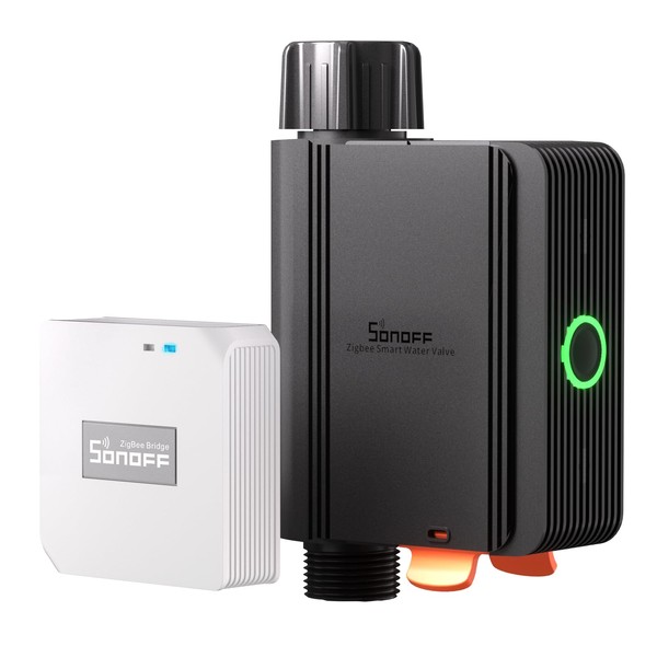SONOFF Zigbee 3.0 Smart Irrigation Timer, Water Timer for Irrigation,