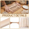 Newtay 12 Pcs Pottery Tools Include 1 Wood Rolling Pin