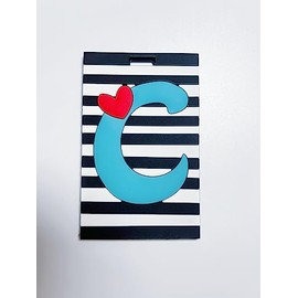 TTOA - Letter C Luggage Tag | Bag Tag | Suitcase Address Tag