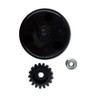 FLMLF Alloy Clutch Bell with 17T Hardened Steel Pinion Gear