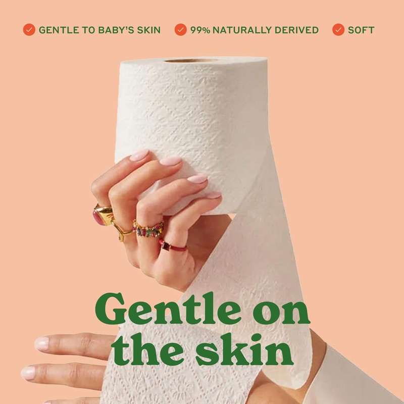 Caboo Tree Free Toilet Paper, Septic Safe Bath Tissue, Soft