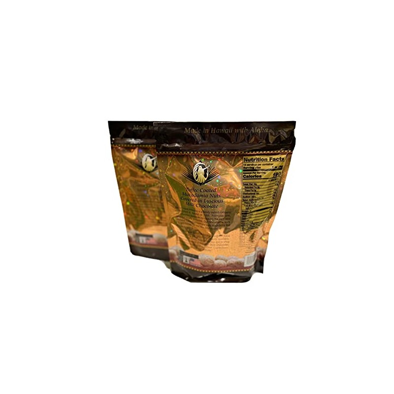 Mele Macs Toffee Coated Macadamia Nuts Covered in Milk Chocolate