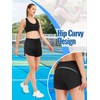 BALAYSIER Running Shorts Women 2 in 1 Athletic Shorts with