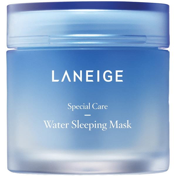 LANEIGE Water Sleeping Mask: Hydrate, Boost Clarity, and Visibly Brighten with Squalane & Sleep-Biome Technology, 2.4 fl. oz.