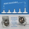 Jolux 5/6''Adjustable Height LED Can Lights Retrofit Recessed Lighting 6