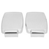 2pcs Wheelchair Footrests Aluminum Alloy Replacement Wheelchair Footplate Pedal Accessory