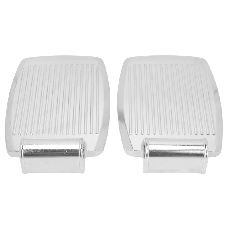 2pcs Wheelchair Footrests Aluminum Alloy Replacement Wheelchair Footplate Pedal Accessory