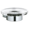 Keuco Plan 14955019000 Soap Dish with Real Crystal Surface /
