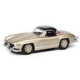 Schuco 450258800 450258800-MB 300 SL Champagne 1:43 Model Car, Model Vehicle, Gold