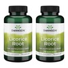 Swanson Licorice Root 450 mg 100 Caps (2 Pack)
