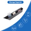 JONKOKO Car Shifter Storage Box, Gear Shift Console Side Tray