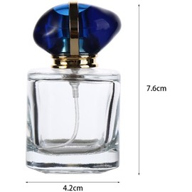 JJLFresheners 30ml Perfume Sub Packed Empty Bottle Refillable Bottle, Portable Sample Water Replenishing Glass Bottle Cosmetic Container Spray Bottles Refillable Containers