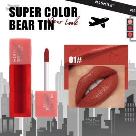 ==tinta Para Labios Super Stay Teddy Tint 12h Duradera Sin T Coral Claro