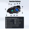 Bluetooth Motorcycle Helmet Headset with HD Action Camera 1080P Video/Photo,Hands-Free