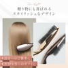 HAIRSTAR Ion Star Brush Hair Brush Negative Ion (Chrome Black)