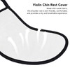Violin Chin Rest Pad Suede Fabric Skin Friendly Comfortable Washable