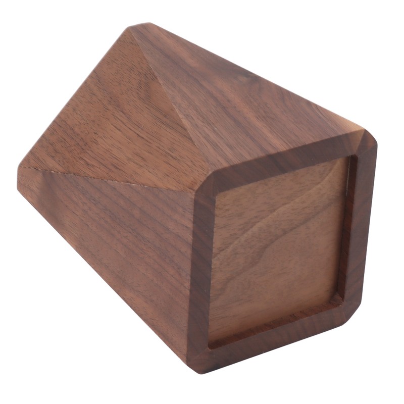 Cooking Utensil Container Smoothing Stable Large Capacity Simple Wooden Pen