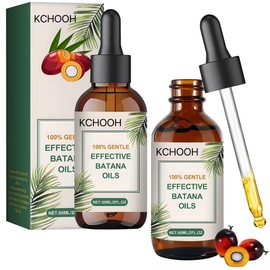 2PC Aceite para el cabello Batana, aceite para el cuidado del cabello 100% natural, nutre el cabello, mejora las puntas abiertas y la caída del cabello para hombres y mujeres