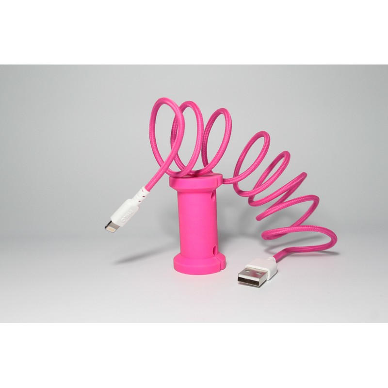 PHILO Lightning MFI Cable and Spool for Apple Device -