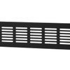 60x300mm Air Vent Cover - Aluminium Ventilation Grille - Black