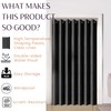 Zpnevx Accordion Door 100×84 inch, Waterproof Closet Curtain for Open