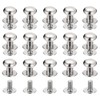 sourcing map 8 mm Ball Head Bolt Rivets Screws Back